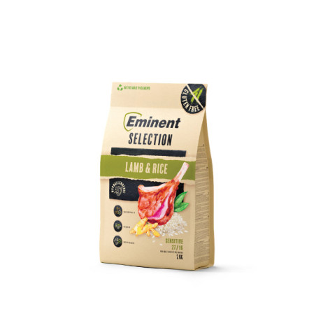 Eminent Selection Dog Sensitive Lamb&Rice 2kg