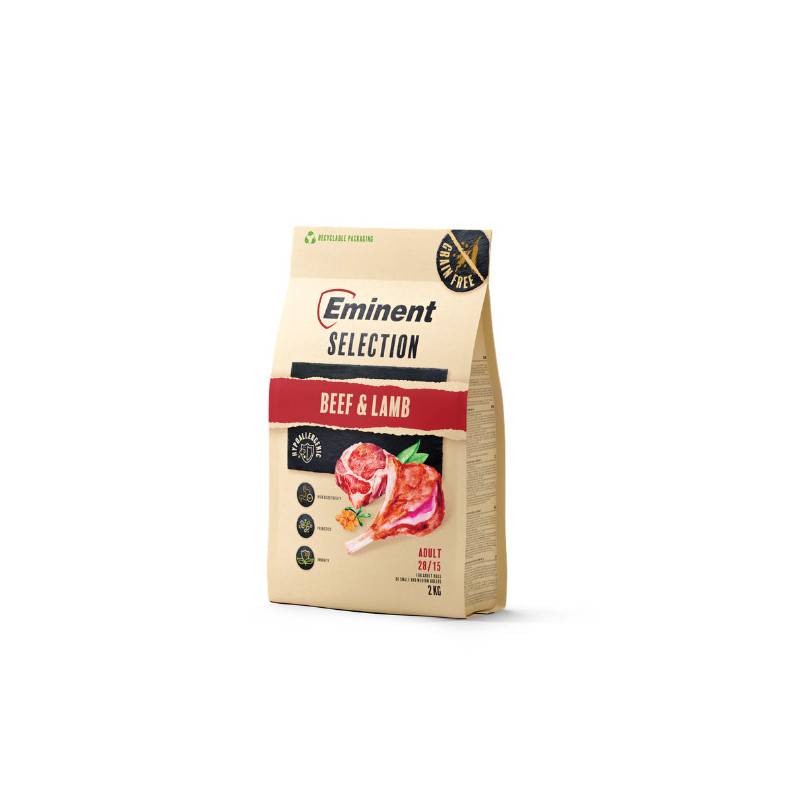 Eminent Selection Dog Adult Beef&Lamb 2kg