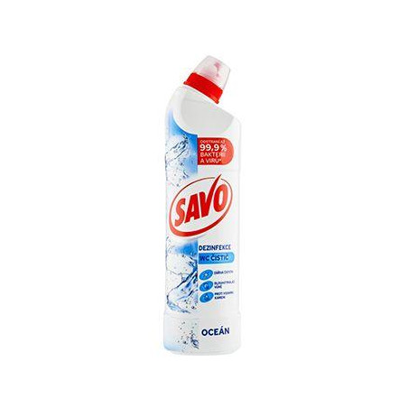 Wc čistič Savo Oceán dezinfekce, gel 700ml