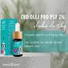 CBD Konopný olej pro zvířata 2% 10ml