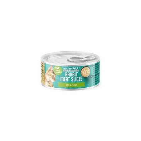 animALL konzerva kočka Králík plátky 80g