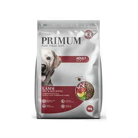 Primum Dog Adult Soft Lamb with Potato 5kg