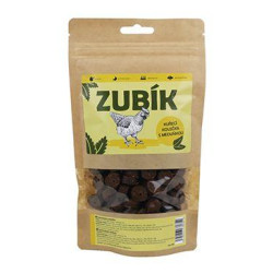 Pochoutka ZUBÍK Kuřecí kolečka s meduňkou 200g