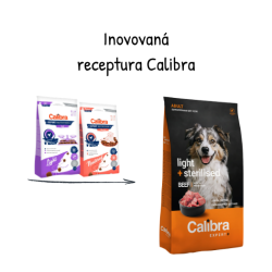 Calibra Dog EXPERT+ Adult Light & Sterilised Beef 12kg