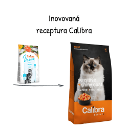 Calibra Cat EXPERT+ Adult Sensitive & Shiny coat 6kg