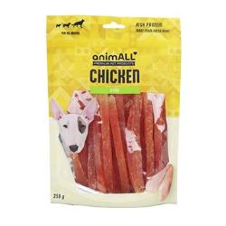 animALL Měkké kuřecí proužky 250g