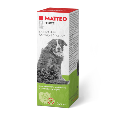 Šampón MATTEO antiparazit. pre psov 200ml PHC
