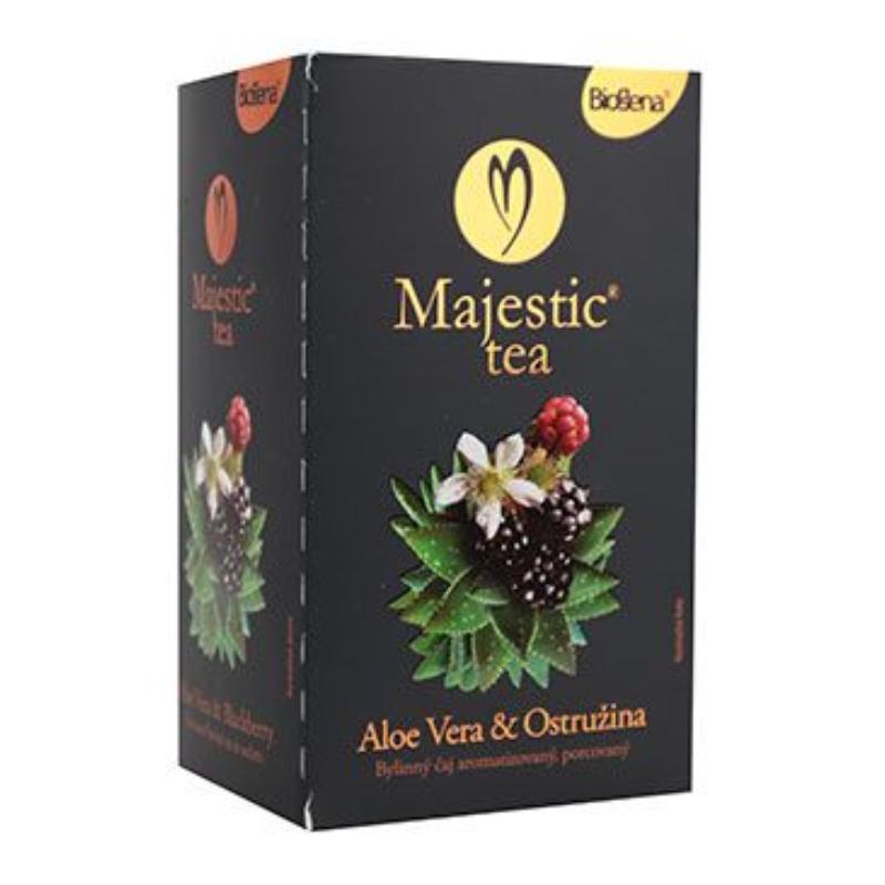 Čaj Biogena Majestic Tea Aloe Vera&Ostružina 20x2,5g