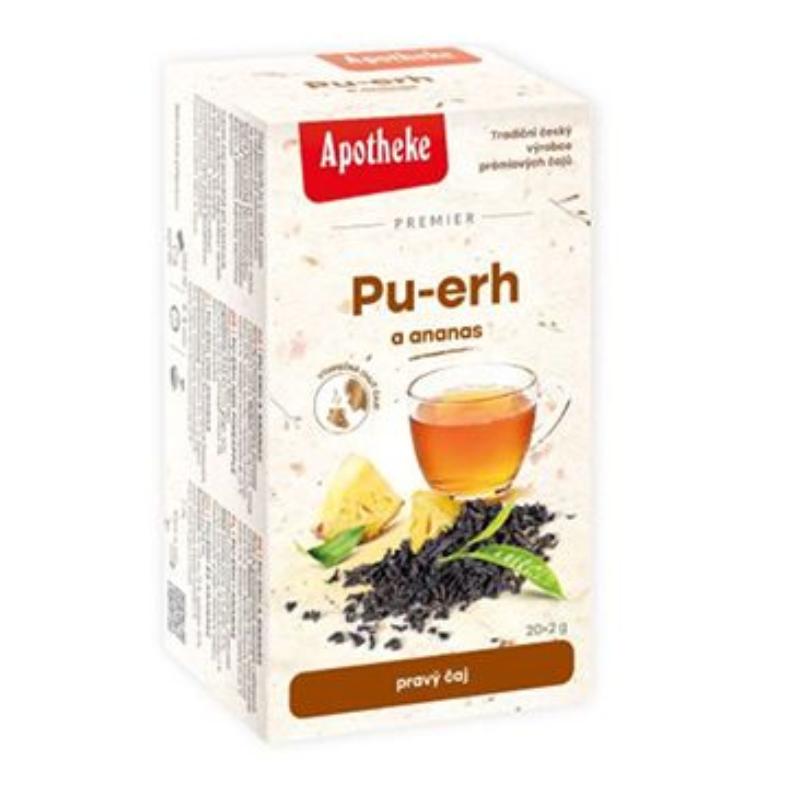 Čaj Apotheke Pu-erh a ananas 20x2g