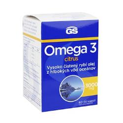 GS Omega 3 Citrus +D3 60+30cps