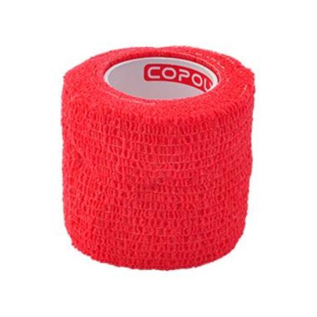 Obinadlo elast. CoPoly 5cm x 4,5m červená