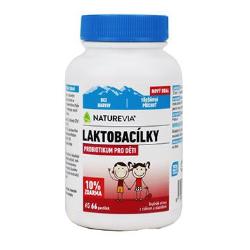 NATUREVIA Laktobacílky pro děti Třešeň 66tbl