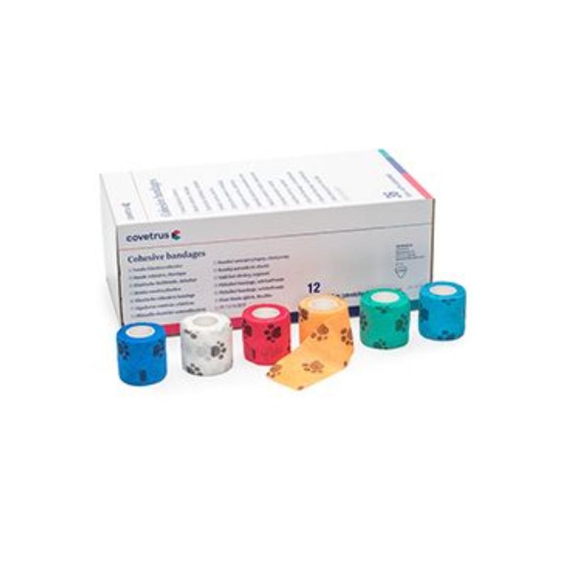 Obinadlo elast. CVET 15cmx4,5m mix barev 12ks