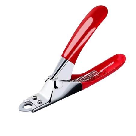 Kleště na drápy pro psa gilotinky PROFI nerez. červené