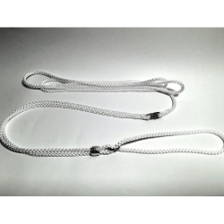 Výstavní vodítko bílé 130cm/4mm