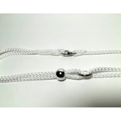 Výstavní vodítko bílé 130cm/6mm