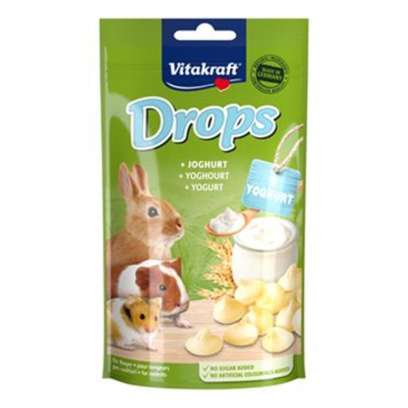 Vitakraft Rodent all poch. Jogurt Drops 75g