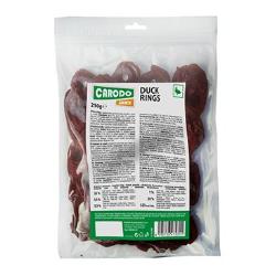 CARODO Dog poch. Kachní kroužky 250g