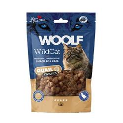 WOOLF WildCat Twisties Snack Quail 50g