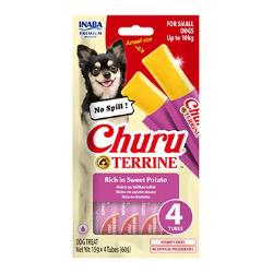 Churu Dog Terrine batáty plemena S 4x15g