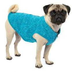 Kurgo Core Svetr pro psy Heather Blue S