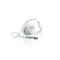 Flexi Vodítko Glam Splash S pásek 3m Leaf