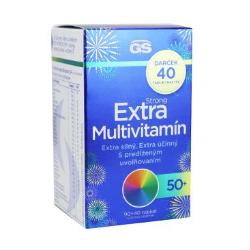 GS Extra Strong Multivitamin 50+ 90+40tbl dárek