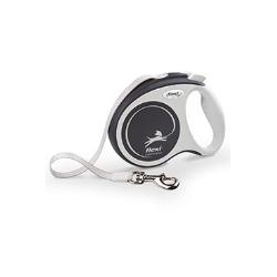 Vodítko FLEXI Comfort Plus S pásek 5m/15kg antracit