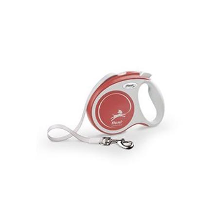 Vodítko FLEXI Comfort Plus XS pásek 3m/12kg sv.červená