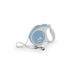 Vodítko FLEXI Comfort Plus XS pásek 3m/12kg sv.modrá