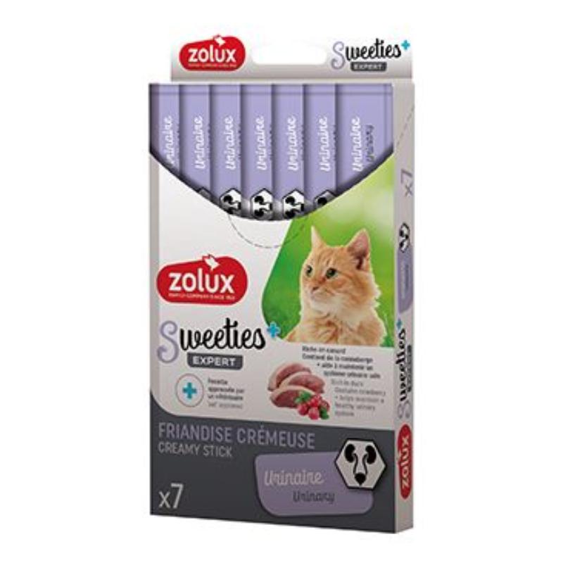 Pochoutka kočka SWEETIES Močové cesty 7ks Zolux