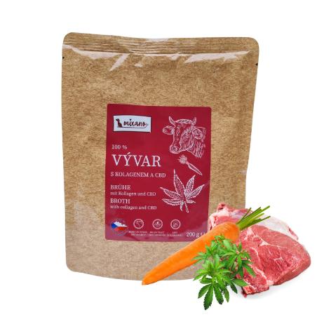Mixáno 100% vývar s kolagenem a CBD 200g
