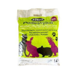 Podstielka Agrolit drevená lisovaná 14 litrov