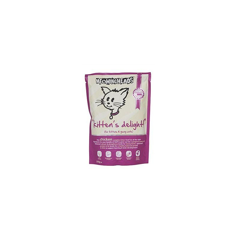MEOWING HEADS Kittens Delight 250g