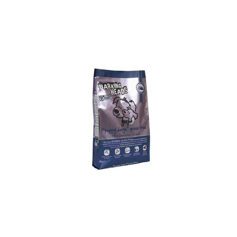 BARKING HEADS Puppy Days GRAIN FREE 6kg