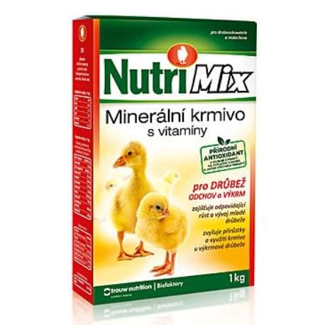 Biofaktory Nutri Mix pre hydinu výkrm a odchov plv 1kg