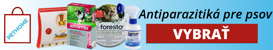 Antiparazitiká pre psov