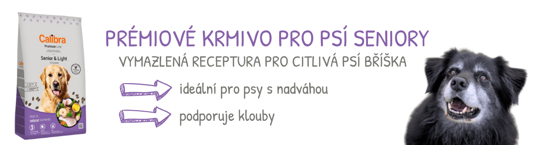 Calibra Dog Premium Line Senior & Light – granuly pre starších psov a psov s nadváhou