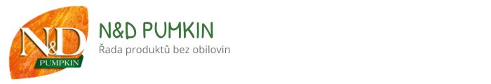 Granuly N&D Grain Free s tekvicou pre psov stredných a veľkých plemien
