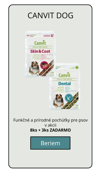 Canvit dog akce
